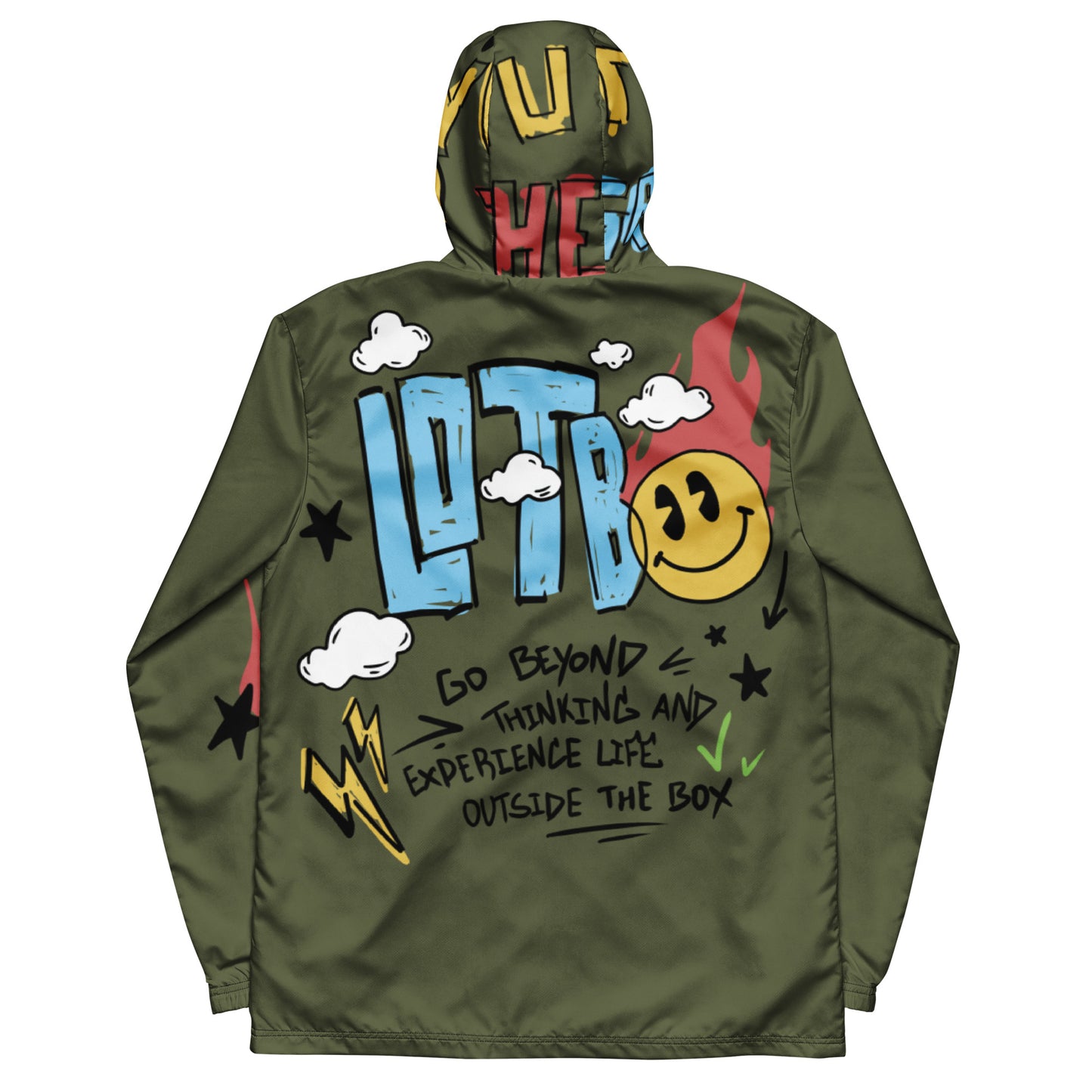 LOTB Men’s Windbreaker (OLIVE)
