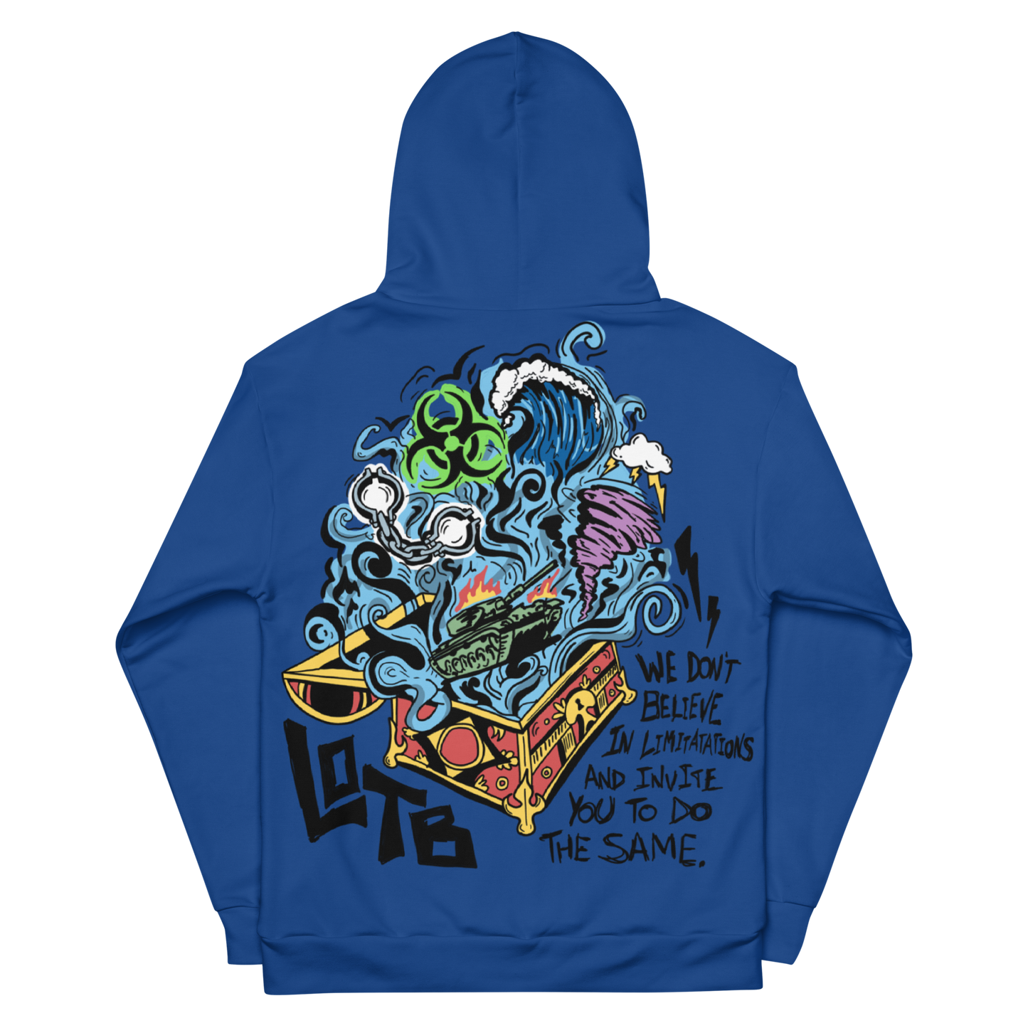 LOTB Pandora's Unisex Hoodie (BLUE)