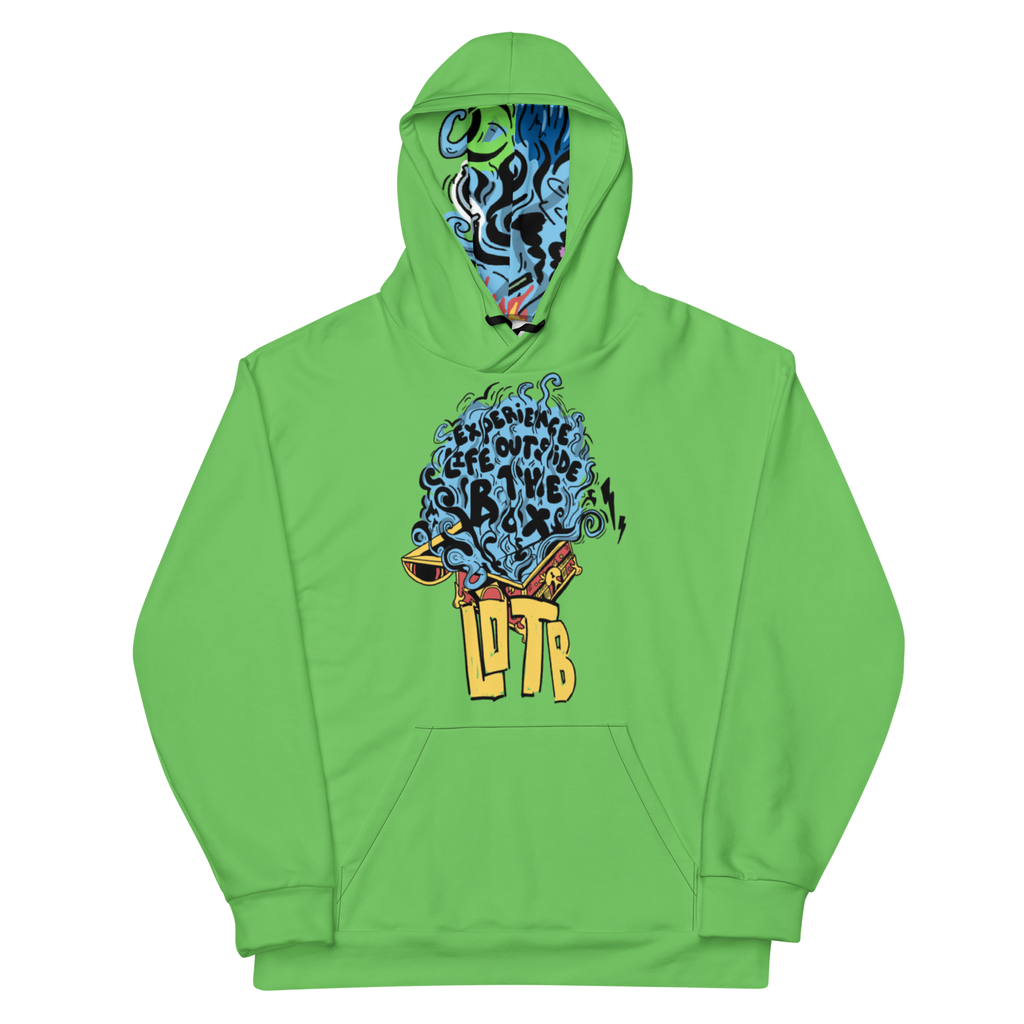 LOTB Pandora's Box Unisex Hoodie (LIME)