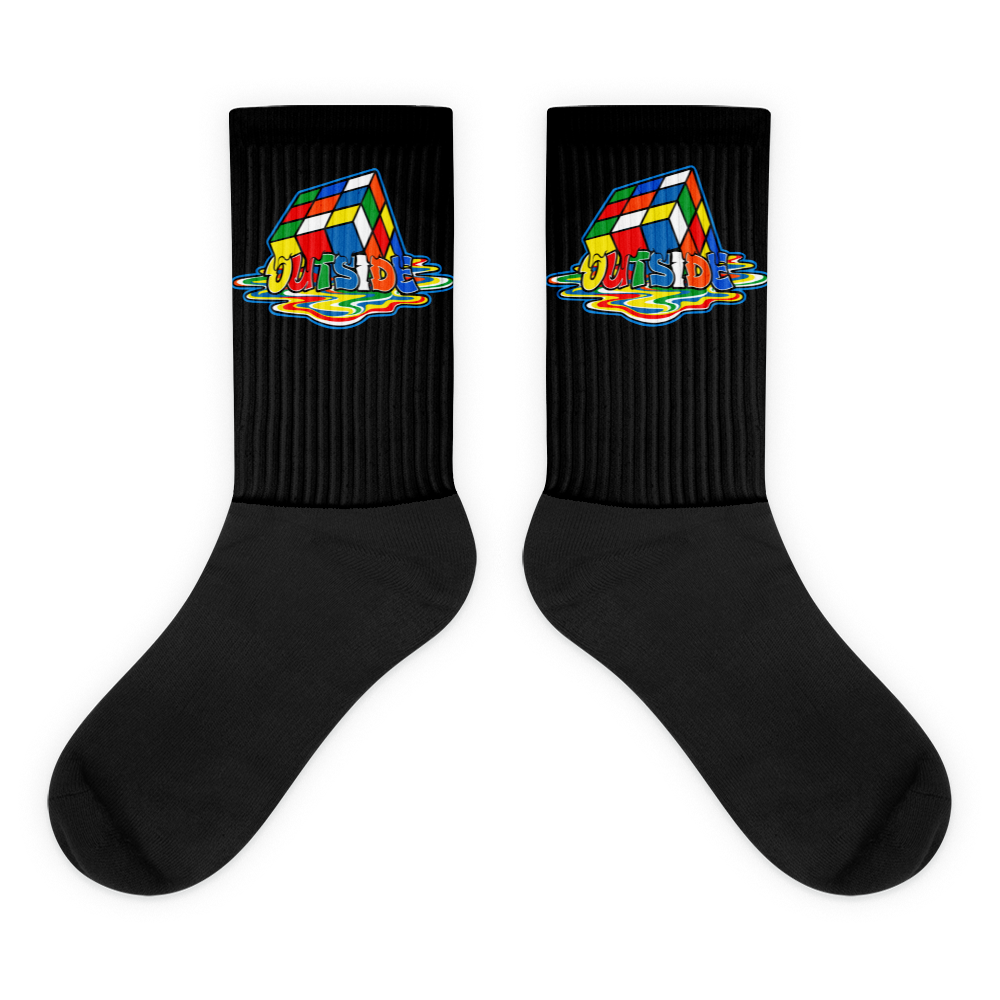 LOTB Rubik's Cube Socks