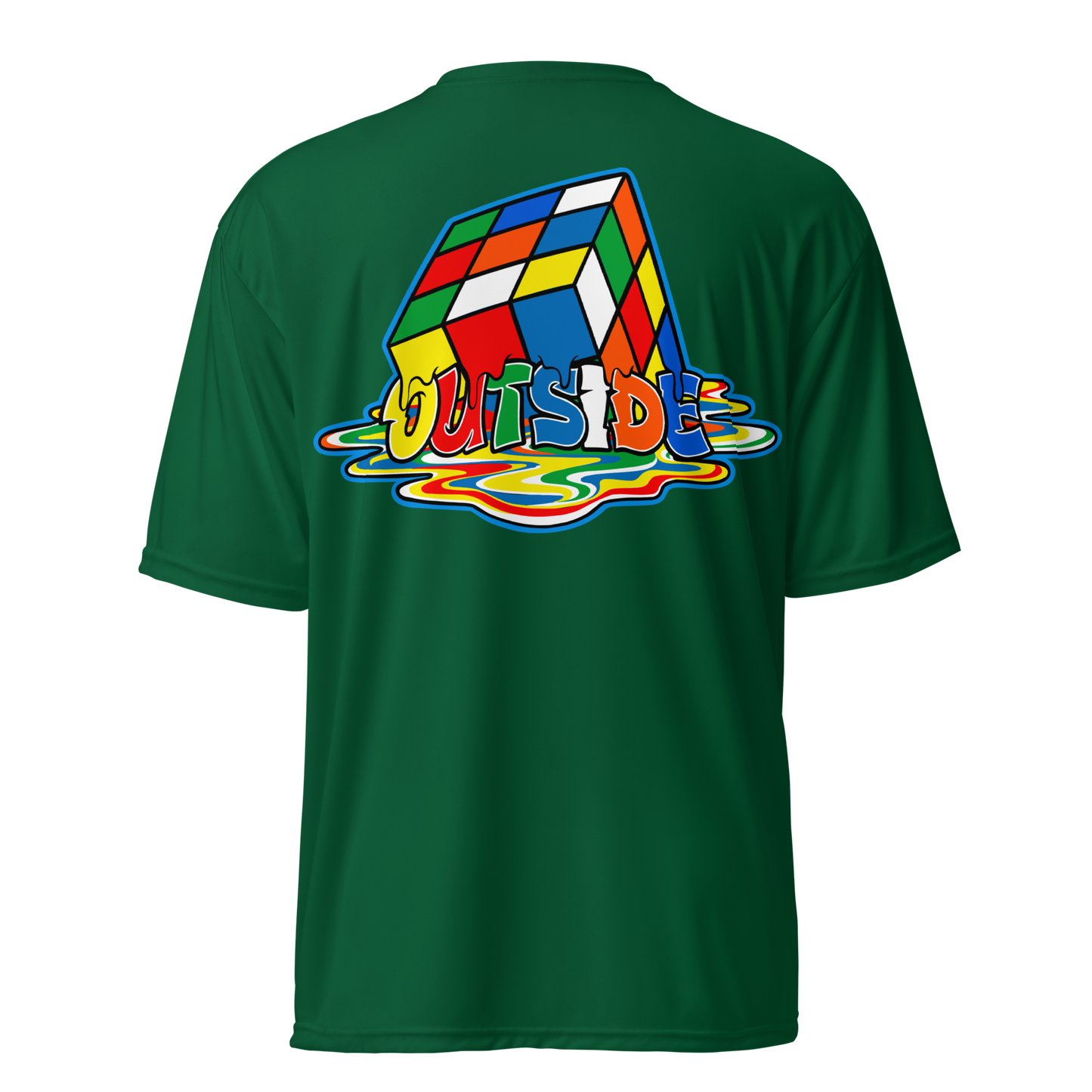 LOTB Rubik's Cube Unisex Performance Crew Neck T-Shirt