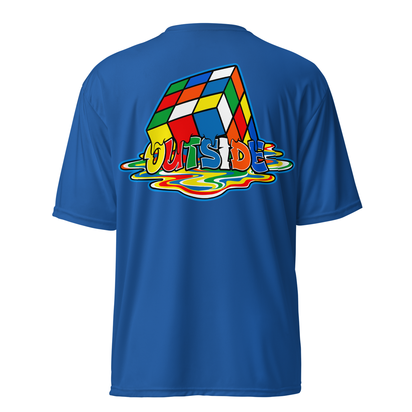 LOTB Rubik's Cube Unisex Performance Crew Neck T-Shirt