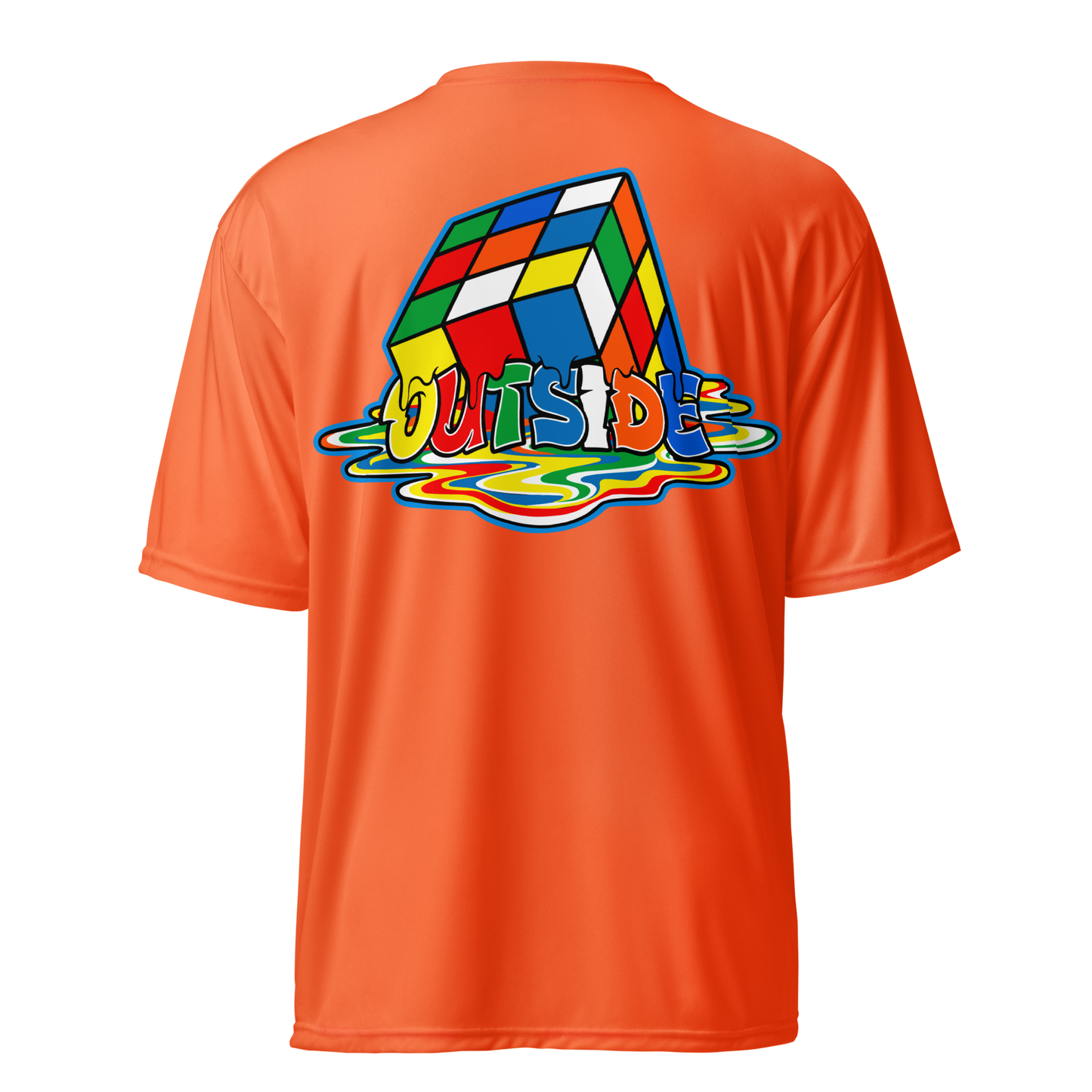 LOTB Rubik's Cube Unisex Performance Crew Neck T-Shirt