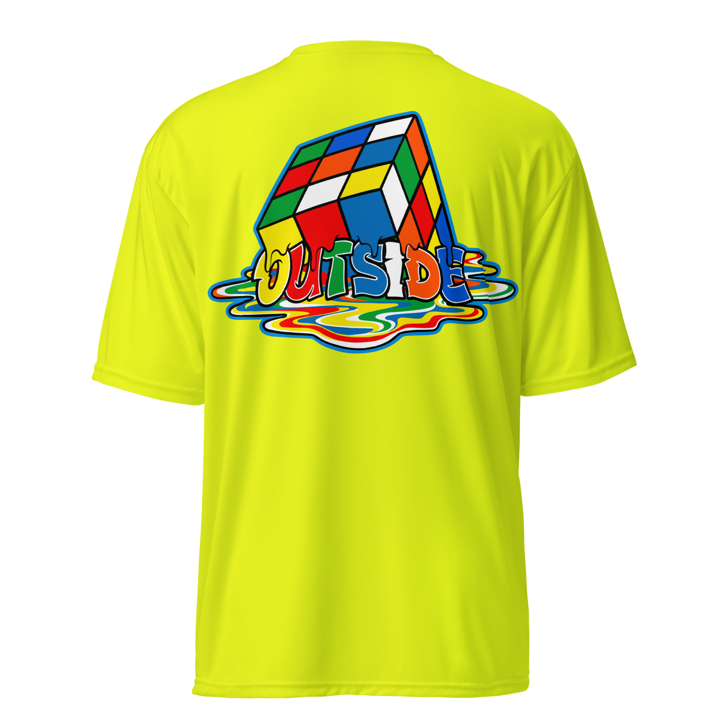 LOTB Rubik's Cube Unisex Performance Crew Neck T-Shirt