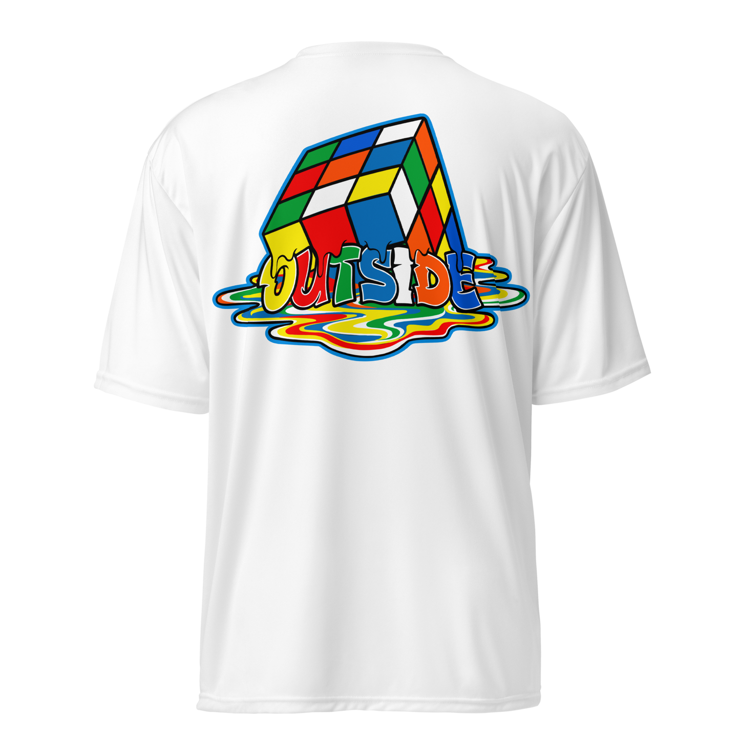 LOTB Rubik's Cube Unisex Performance Crew Neck T-Shirt