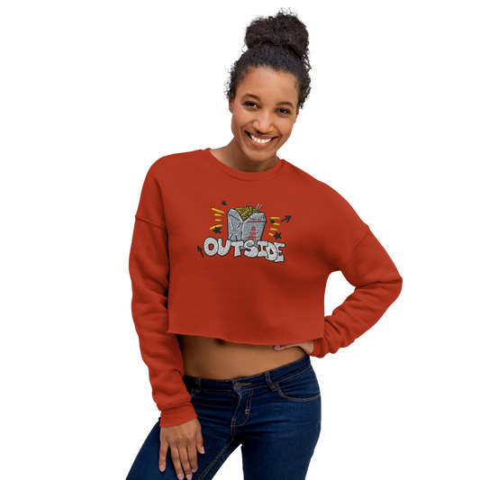 LOTB Outside Crop Sweatshirt