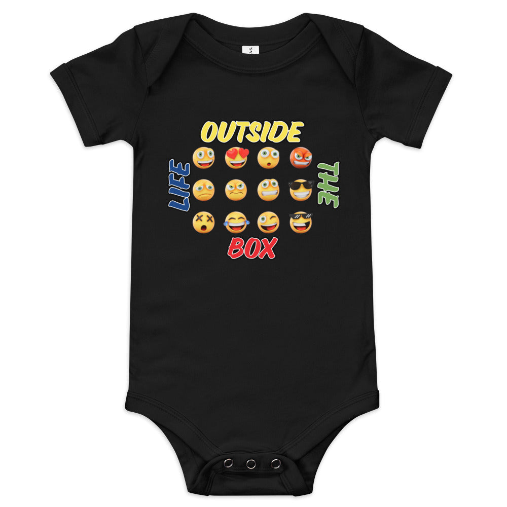 LOTB Emoji Baby One Piece