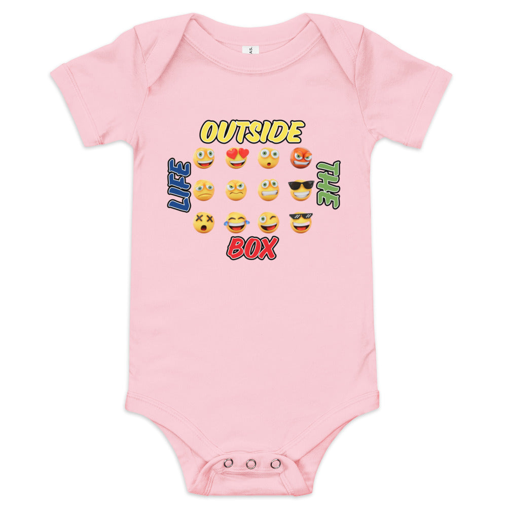 LOTB Emoji Baby One Piece