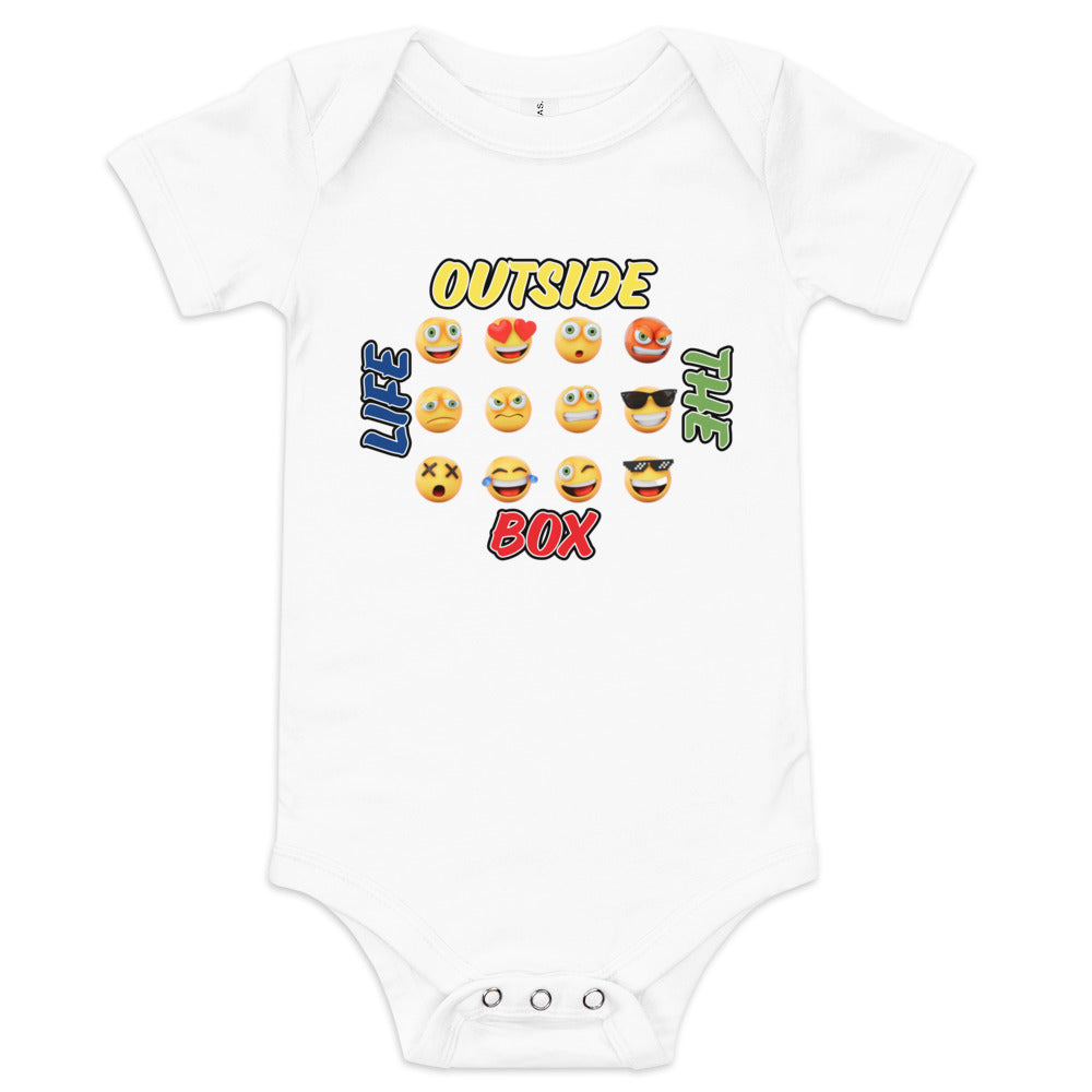 LOTB Emoji Baby One Piece