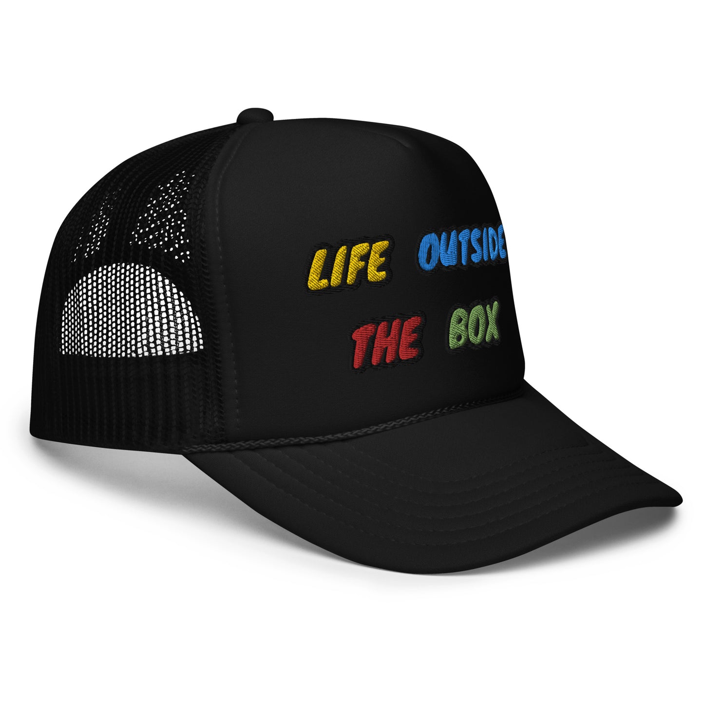 LOTB Multi Colored WW Foam Trucker Hat