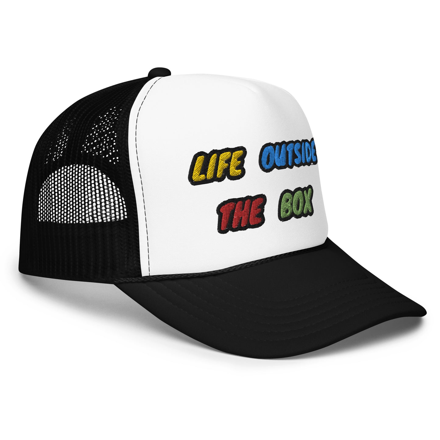 LOTB Multi Colored WW Foam Trucker Hat