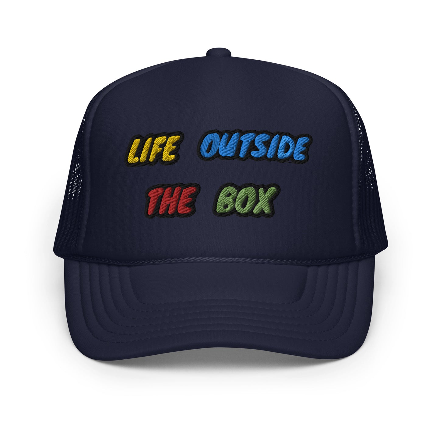 LOTB Multi Colored WW Foam Trucker Hat