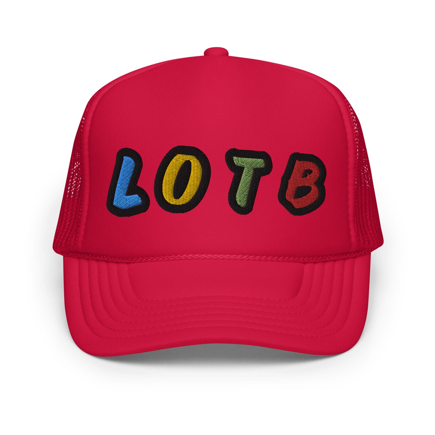 LOTB Multi Colored Foam Trucker Hat