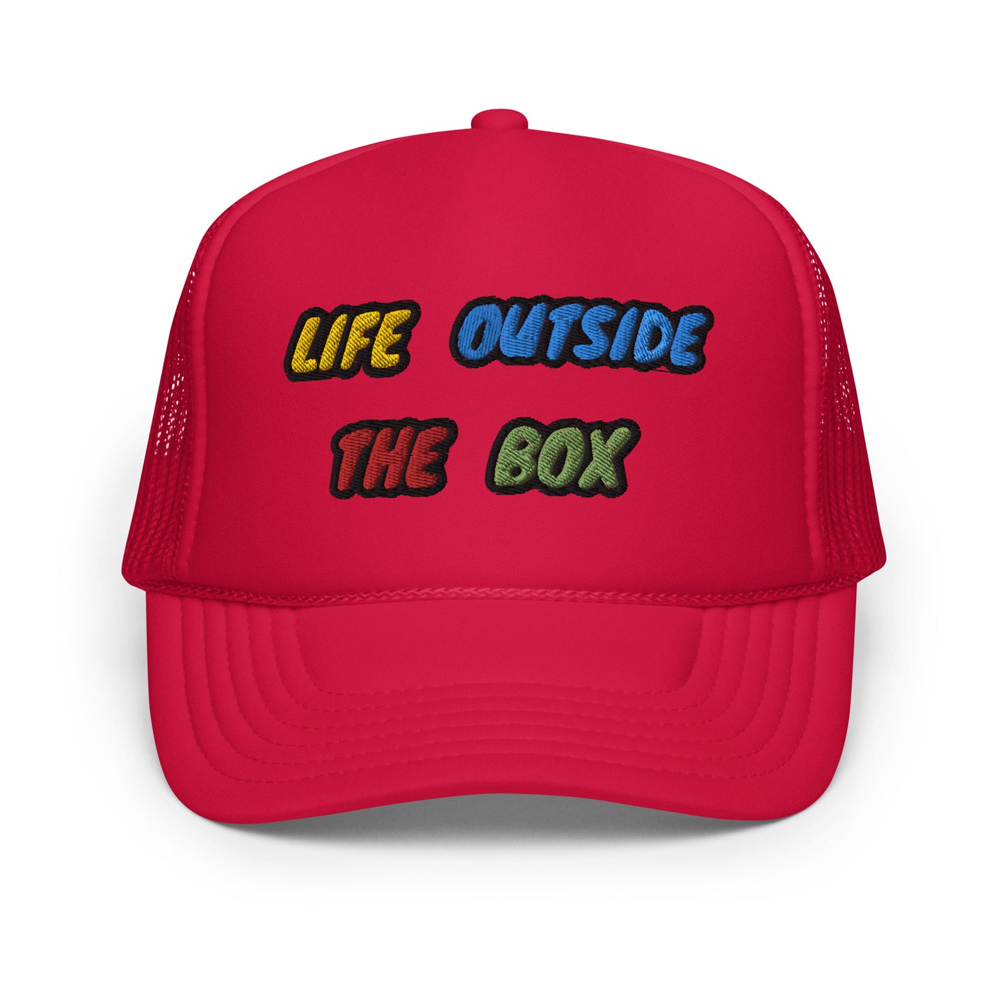 LOTB Multi Colored WW Foam Trucker Hat