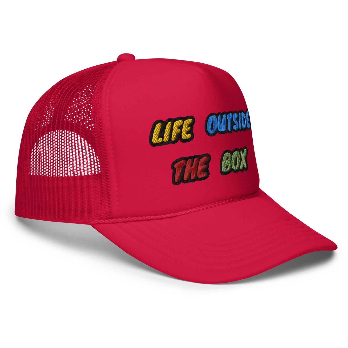 LOTB Multi Colored WW Foam Trucker Hat