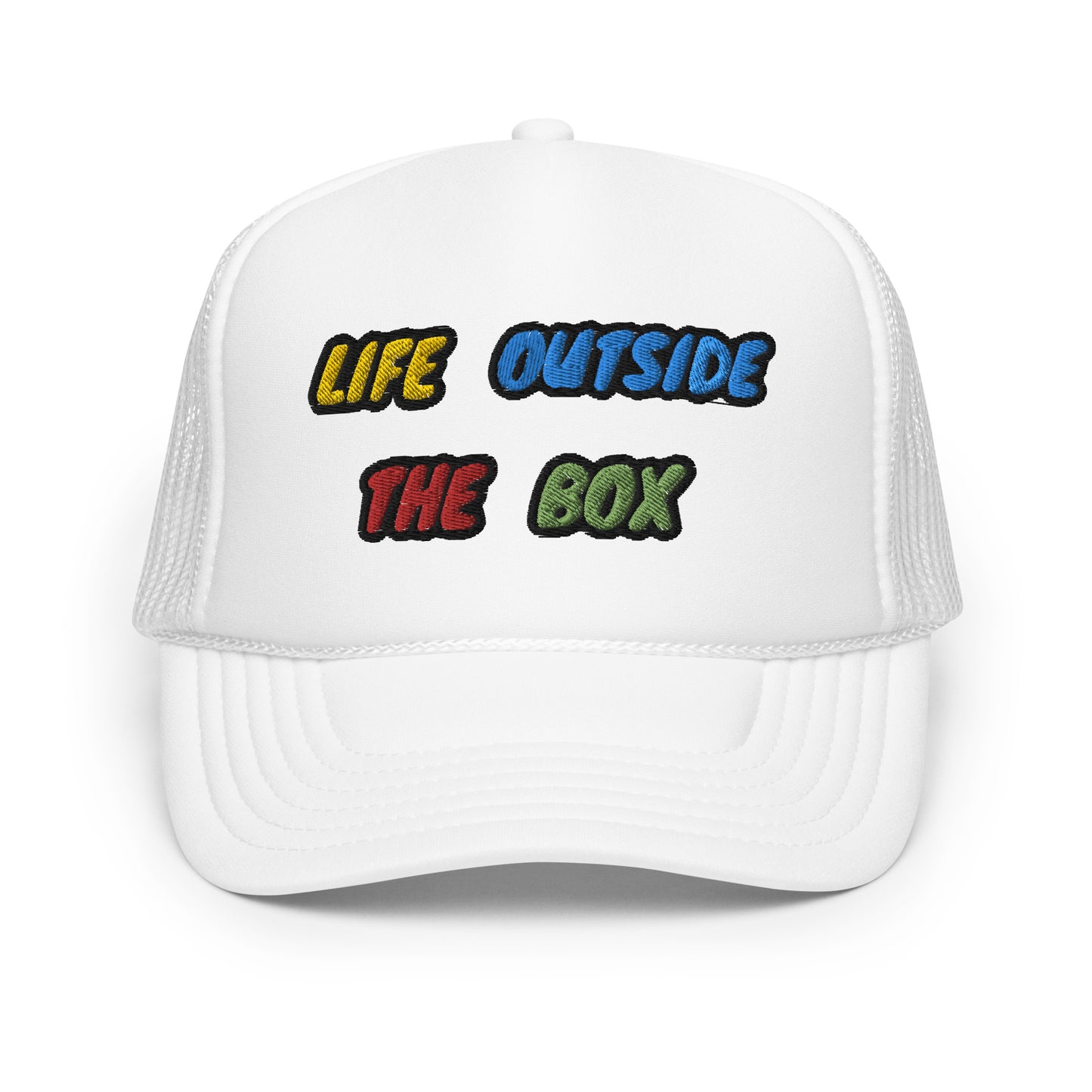 LOTB Multi Colored WW Foam Trucker Hat