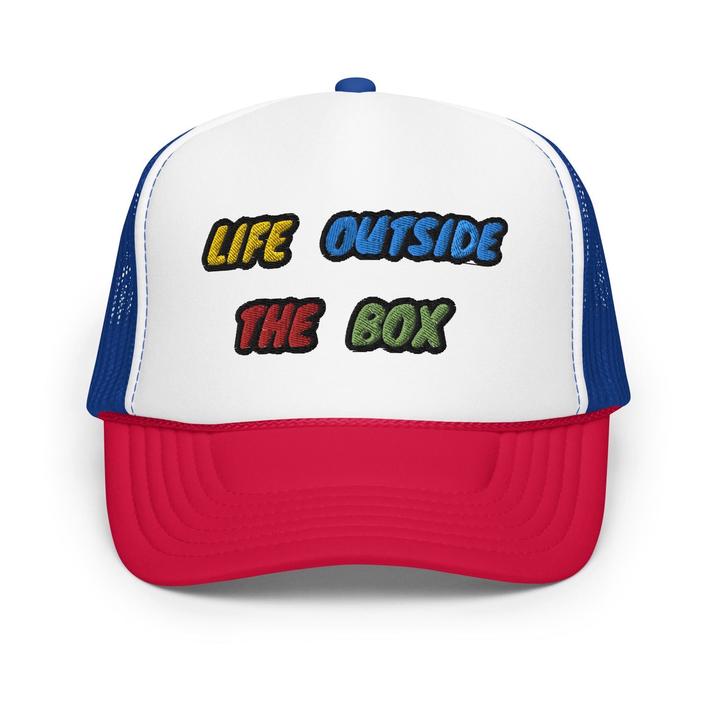 LOTB Multi Colored WW Foam Trucker Hat