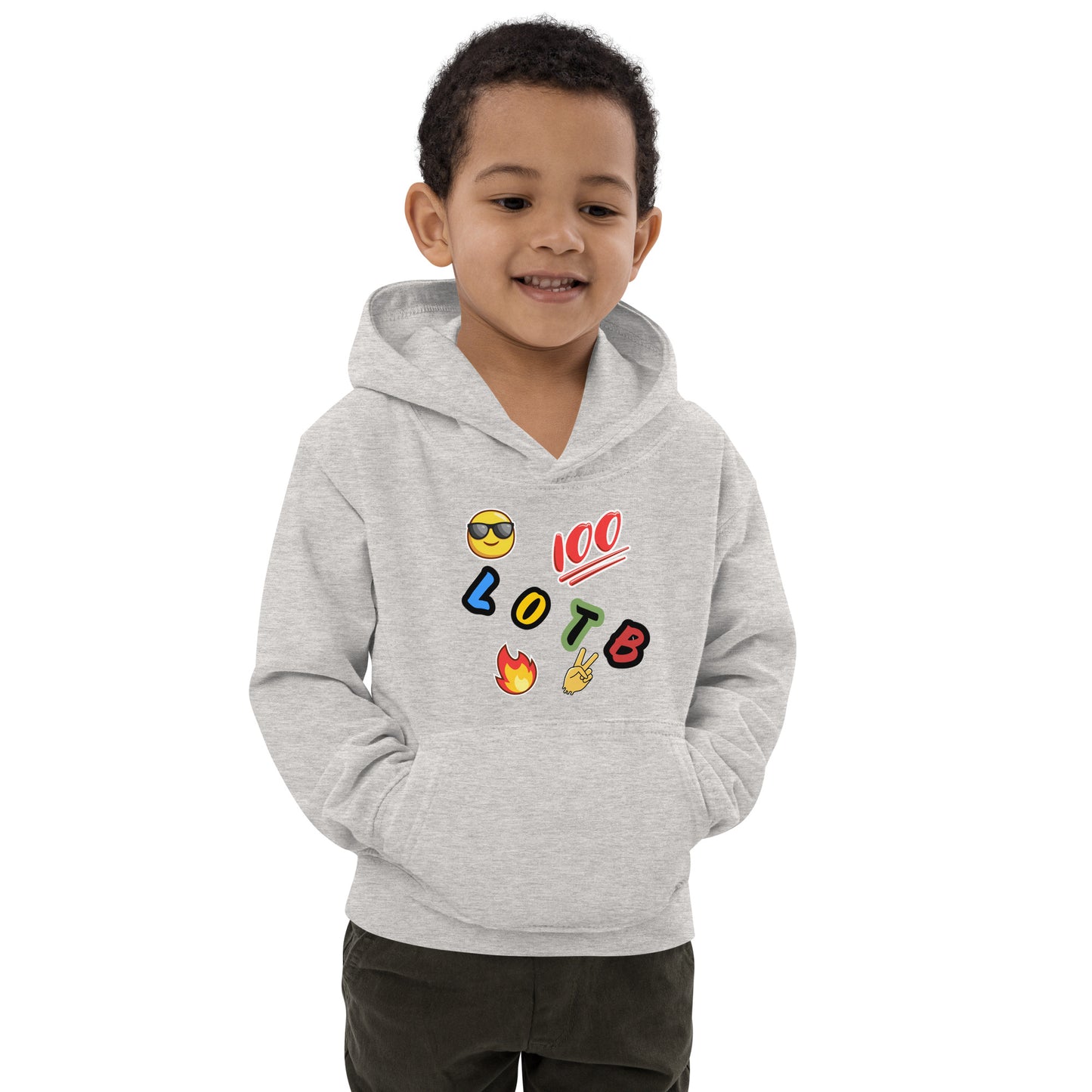 LOTB Emoji Kids Hoodie