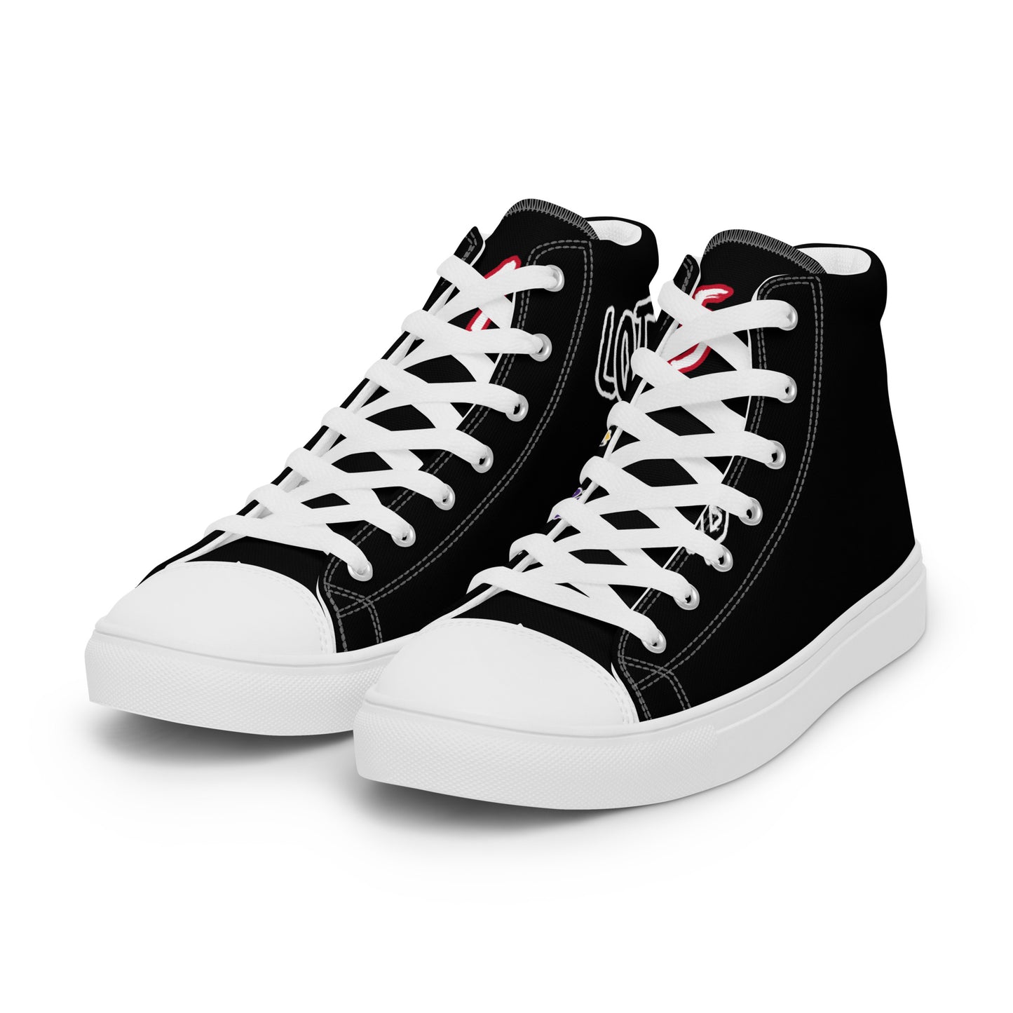 LOTB Men’s (BLACK 2.0) High Top Canvas