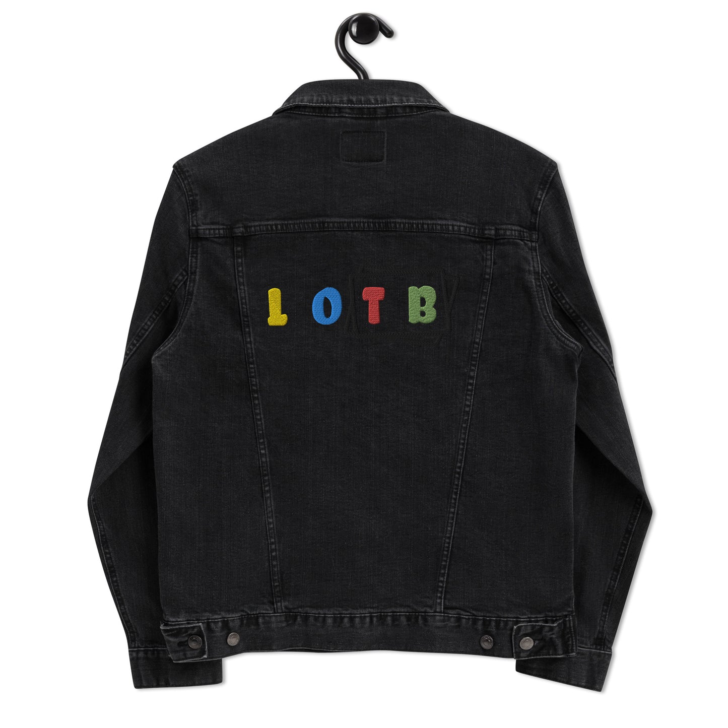 LOTB Multi Colored Unisex Denim Jacket