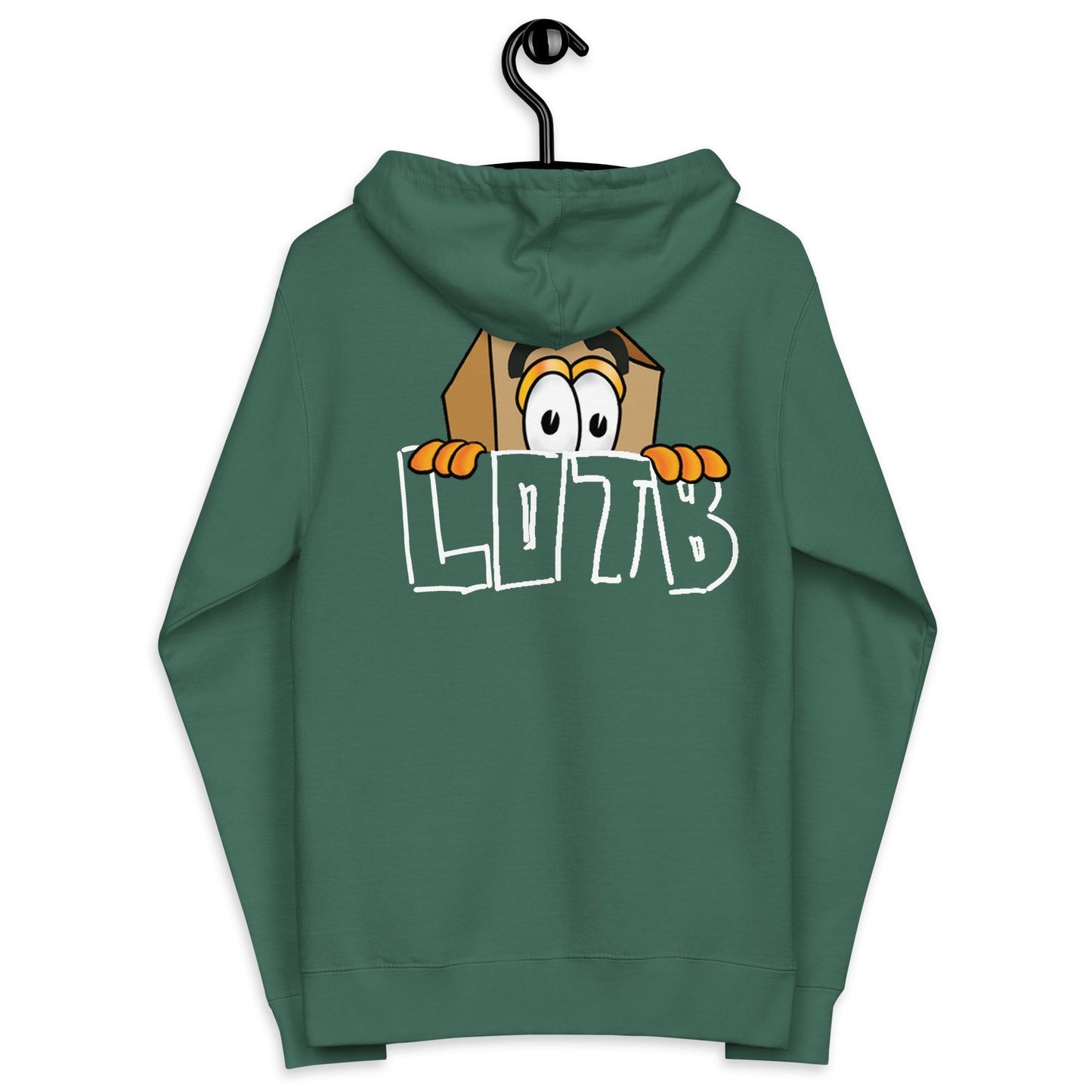 LOTB Logo Unisex Fleece Zip Up Hoodie