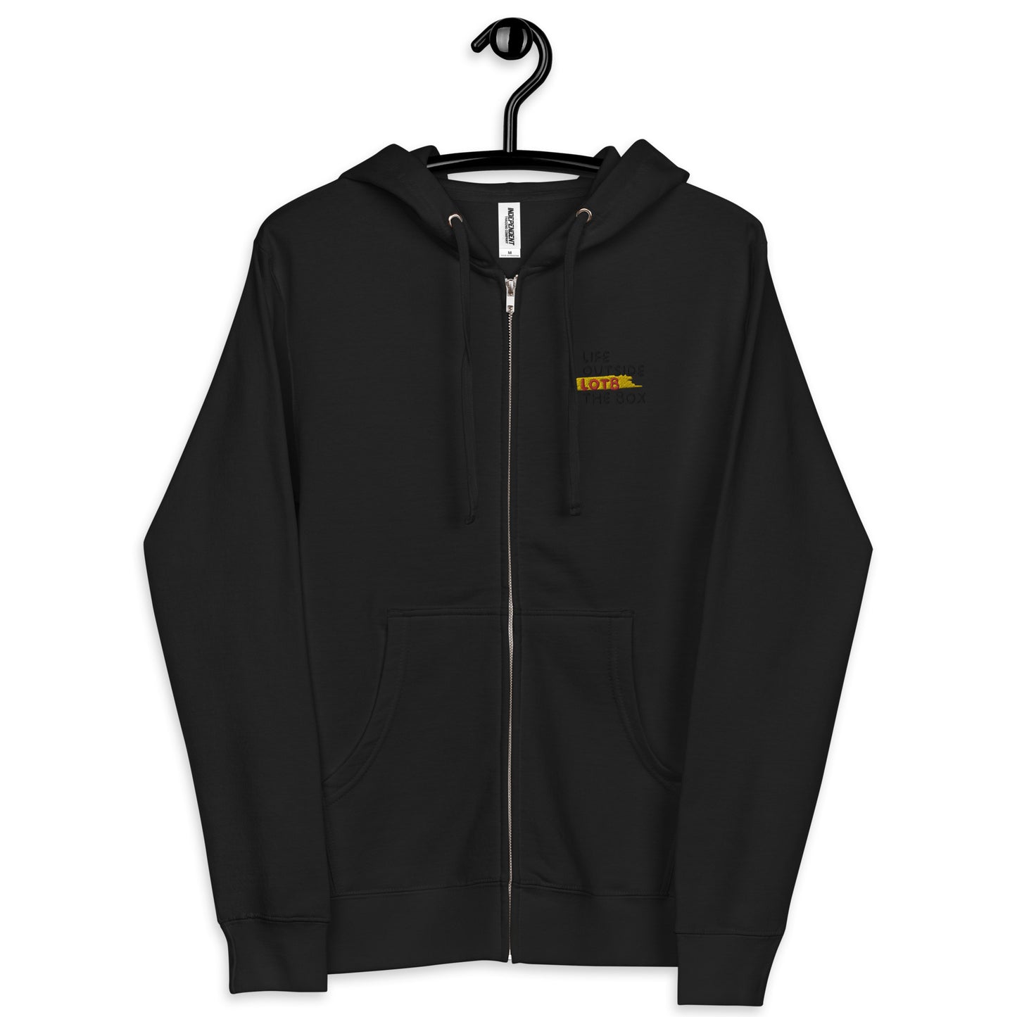 LOTB Original Unisex Fleece Zip Up Hoodie