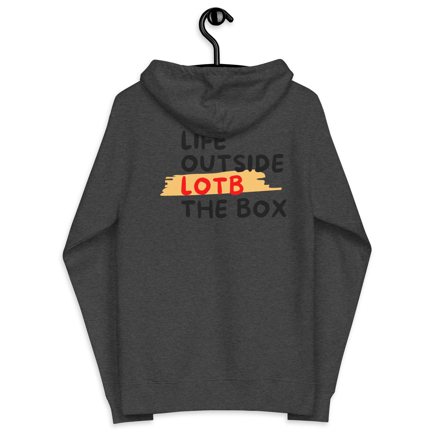 LOTB Original Unisex Fleece Zip Up Hoodie