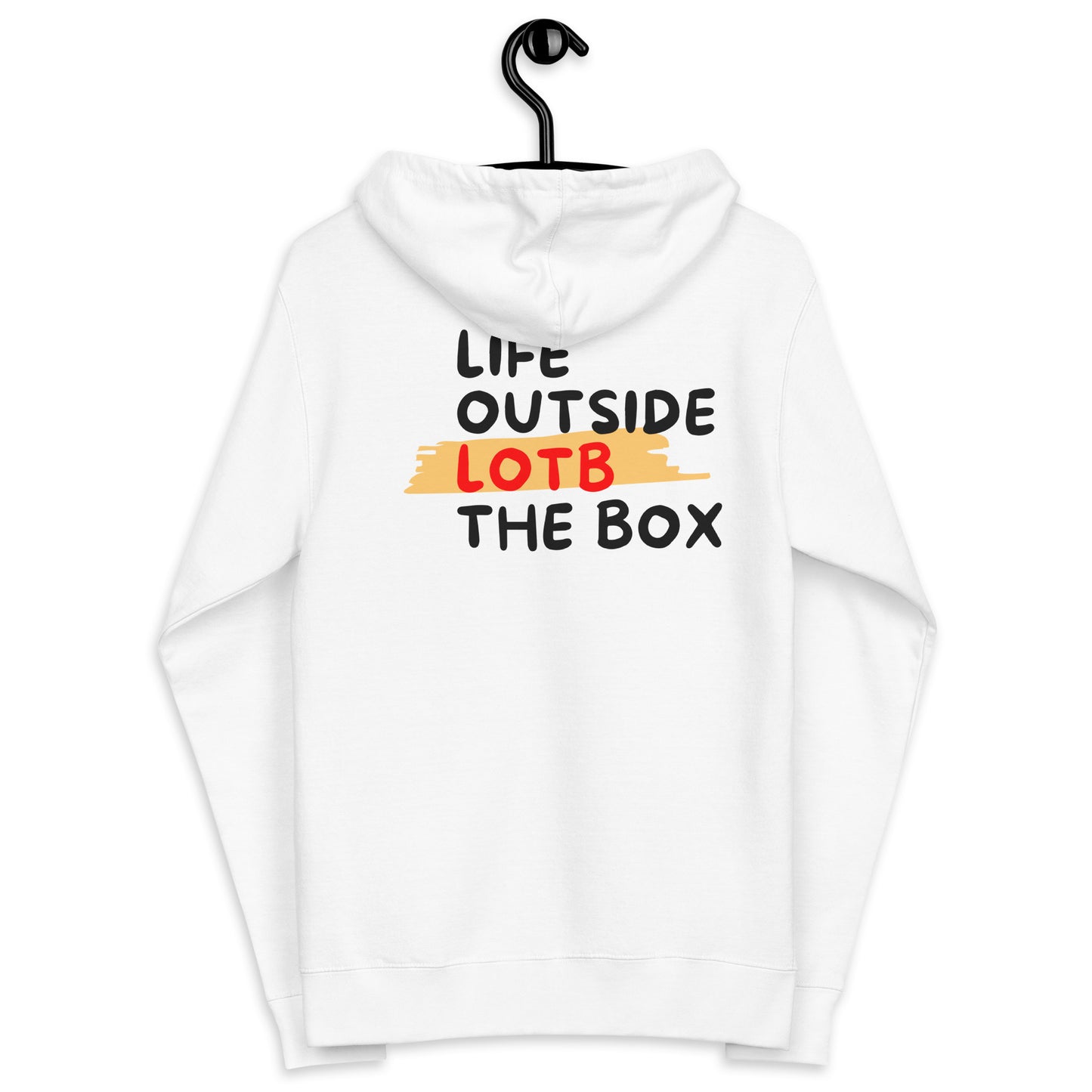 LOTB Original Unisex Fleece Zip Up Hoodie