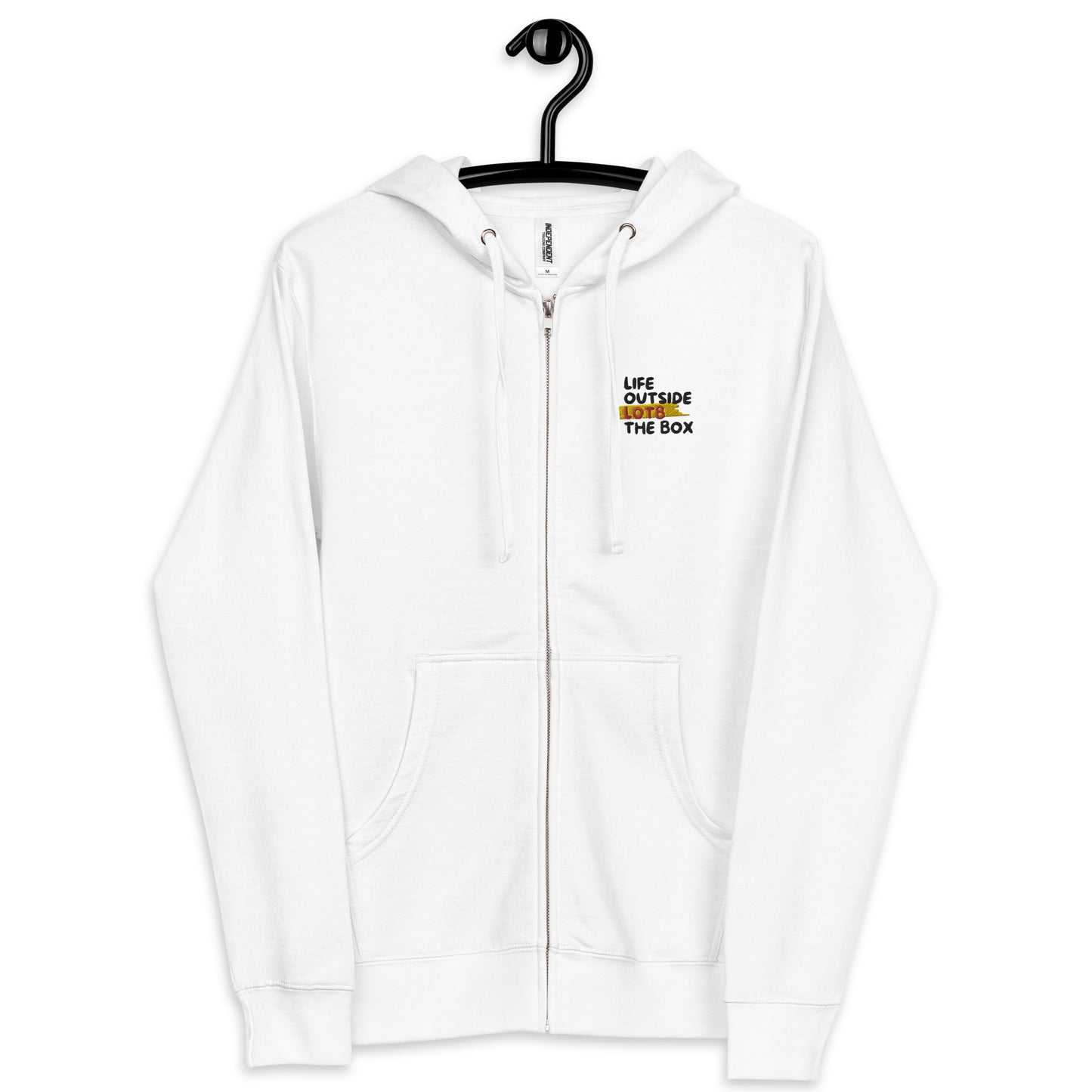 LOTB Original Unisex Fleece Zip Up Hoodie