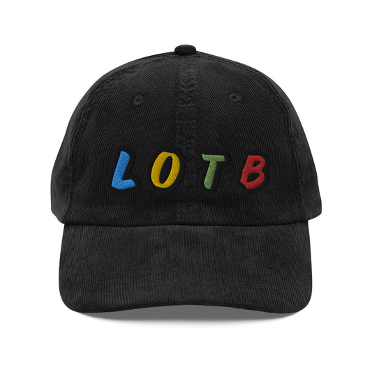 LOTB Multi Colored Vintage Corduroy Cap